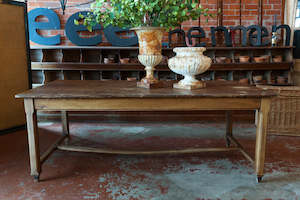 1930's French Pine Farmhouse Table