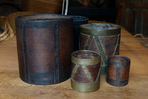 Original Antique French Grain Measures