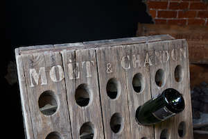 Industrial: Vintage French Riddling Rack