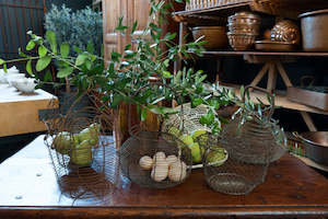 French Vintage Egg Baskets