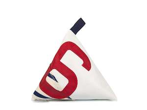 727 Sailbags | 'Berlingo' No.6 Door Stopper | Recycled Sail | White, N&hellip;