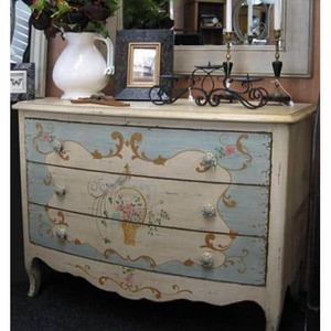 French Hand Painted Dresser in Duck Egg Blue - Florentine – Low-cost Delivery, Nationwide