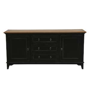 Products: French Sideboard in Black, Large - Saigon – Low-cost Delivery, Nationwide
