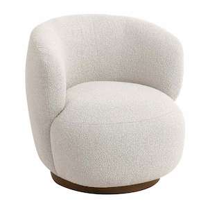 Basile Armchair Bouclé – Low-cost Delivery, Nationwide