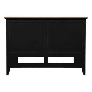 Products: French Headboard in Black with Ash Top - Saigon – Low-cost Delivery, Nationwide