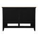 French Headboard in Black with Ash Top - Saigon – Low-cost Delivery, Nationwide