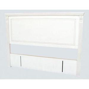 Products: French Queen or King Headboard in Classic White - Headboards – Low-cost Delivery, Nationwide