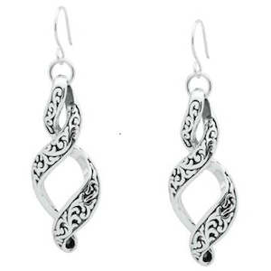 925 Sterling Silver Koru Earrings "Ineka"