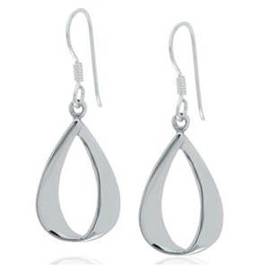 925 Sterling Silver Drop Earrings "Petrina"