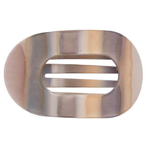 Flat Hair Clip "Mel" (Abstract Sand)