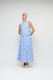 Pre-order December - Solea Maxi Skirt - Blue Leaf