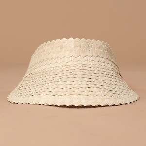 PALM LEAF VISORS - LIGHT NATURAL