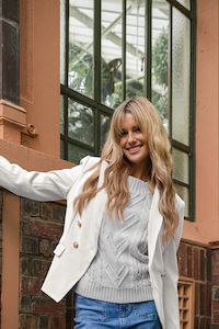 Leoni: NORMAN BLAZER - WHITE