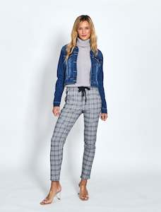 LUKA CHECK GREY / BLUE