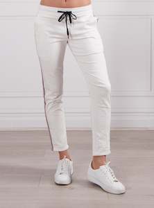 IN STOCK NOW - BROOKLYN JOGGER - WHITE