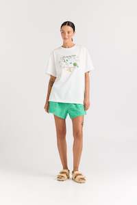 Poolside Paradiso: PRE ORDER OCTOBER - ISOLA TEE - WHITE