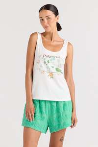 Poolside Paradiso: PRE ORDER OCTOBER - ISOLA TANK - WHITE