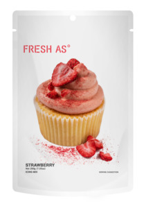 Desserts Baking: Strawberry icing mix 200g