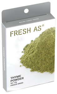 Herbs Vegetables: Thyme powder 10g