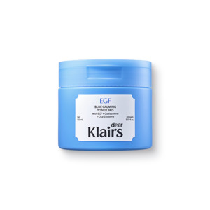 Dear Klairs: [Dear,Klairs] EGF Blue Calming Toner Pad 150 ml 60 Pads