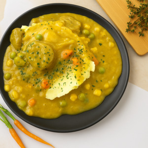 Frontpage: Chef Tony's Curried Sausages and Mash