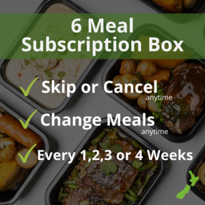 Fresh Chef Subscription Packs: 6 Meals Subscription-Box