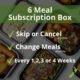 6 Meals Subscription-Box