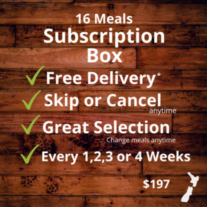 Fresh Chef Subscription Packs: 16 Meals Subscription Box..