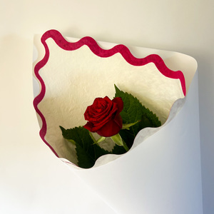Premium Single Red Rose - Fresh Flowers Kaitaia