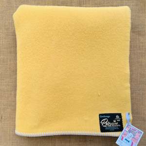 Classic Collection: Thick & Cosy Extra Large SINGLE Wool Blanket by Onehunga Woollen Mills
