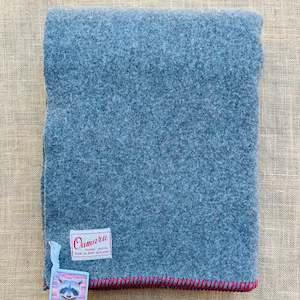 Grey Army Campfire Collection: Grey Army Blanket SINGLE New Zealand Pure Wool Blanket