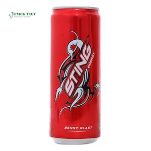 Sting can (strawberry) 330ml