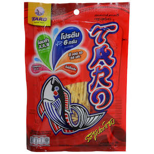 Butcher: Taro Brand Fish Snack Hot Chilli Flavoured