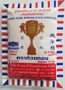 Per Pack: Gold Cup Agar Agar Powder Cup 25g
