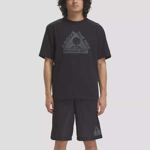 T Shirts: Reebok Above the Rim Graphic Tee Black 100070444