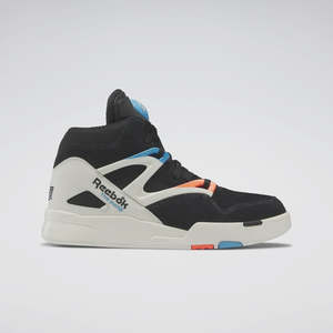 Pumps: Reebok Pump Omni Zone II Black/Chalk/Orange HR0504