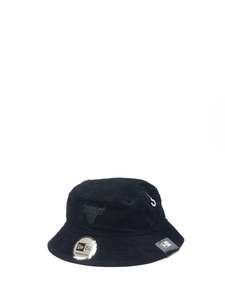 New Era: New Era Bucket Hat Black Corduroy Chicago Bulls 12865457