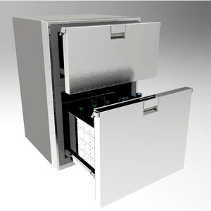 Frigonautica Range 12 24volt Stainless: Frigonautica 130Lt Drawer fridge - FC4