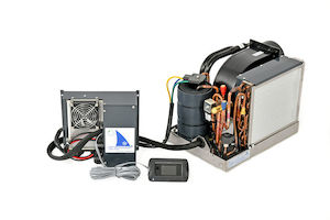 Air Conditioning: SDC08V12 Blue-Airco Marine Air Conditioning