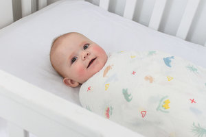 Luxurious Kiwiana Baby Muslin Wraps