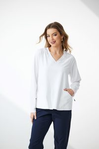 Newport – Plaza Long Sleeve Tee NP28991 – White