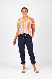 Knewe – Checker Pant K7076 – Ink/White