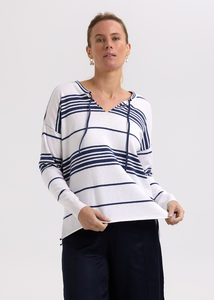 ZAKET & PLOVER ZP7702 Beach Bum Jumper White