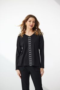 $99.95 & Under: NEWPORT- Domino Casual Tee – Black NP29347