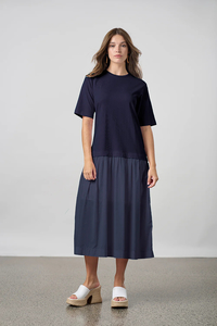 Madly Sweetly Gossamer Dress Navy MS1741