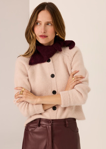 Knitwear: POL- Haviland Cardigan Blush