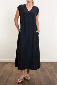 Mela Purdie – Maxi Slice Dress – Navy
