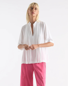 Mela Purdie – F67 8302 Trio Pleat Plaza Navy and White