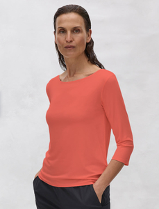Mela Purdie: MELA PURDIE-F01 2630 Relaxed Boat Neck Coral