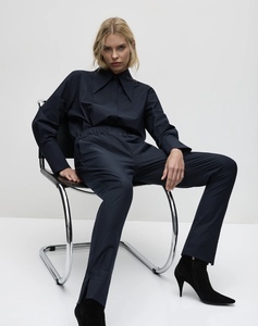 Mela Purdie: MELA PURDIE- F607 1091 Cigarette Pant Black